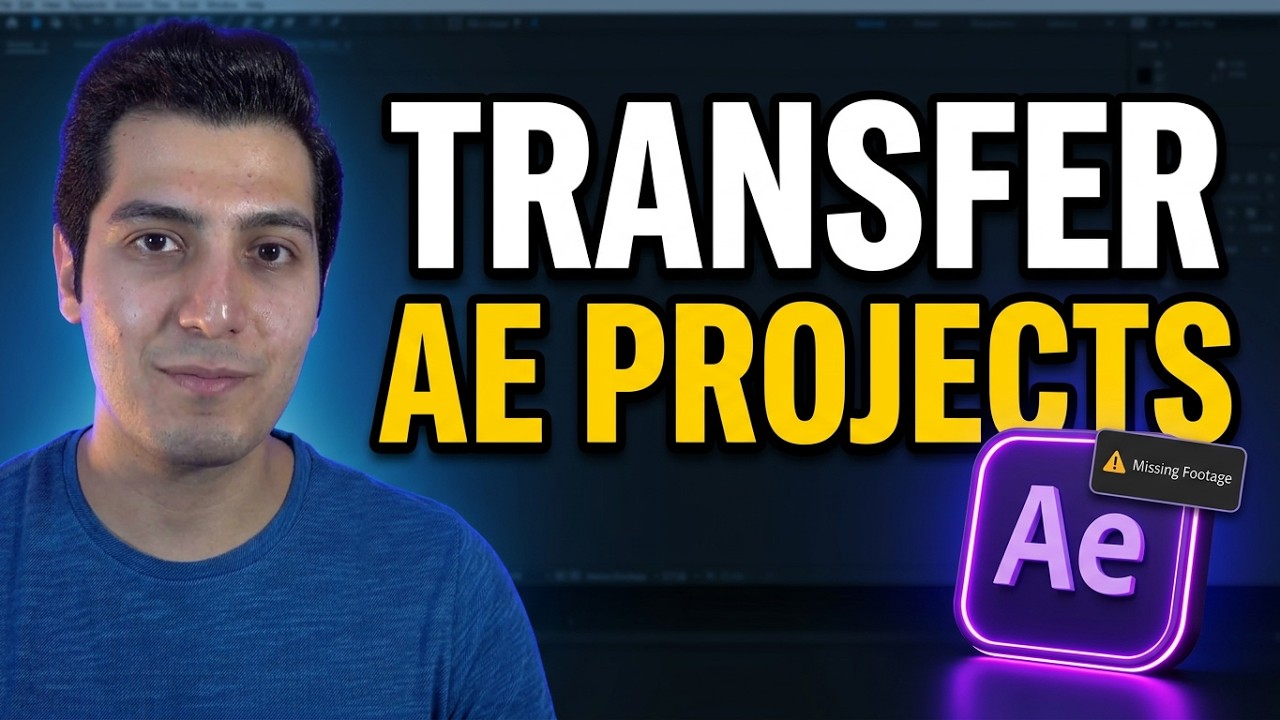 Transfer After effect Project to Another Computer - YouTube