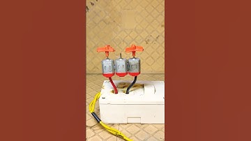 What will happen when 3 volts run the motor on 220V #electrical #experiment #science