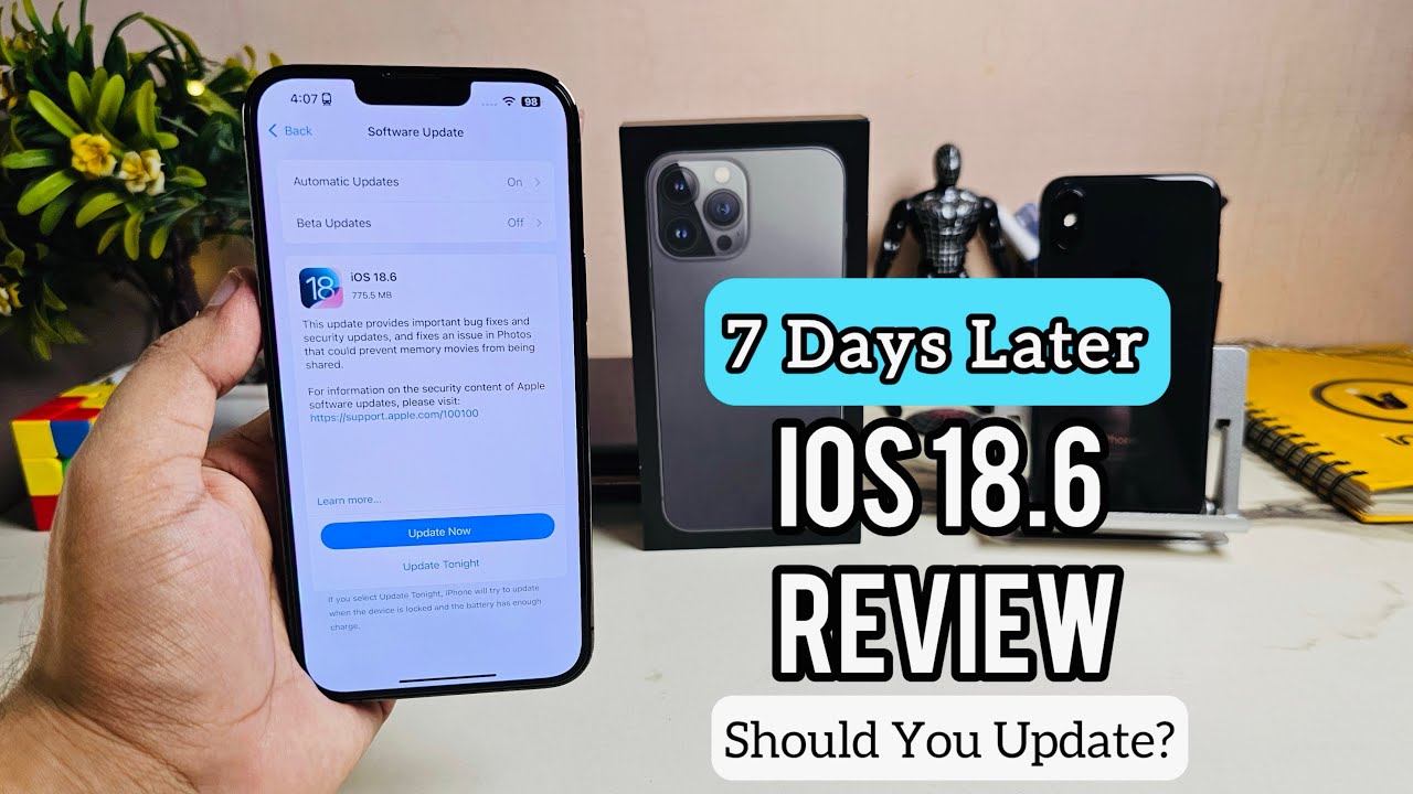 iOS 18.6 Review 7 Days Later | Should You Update to iOS 18.6? - YouTube