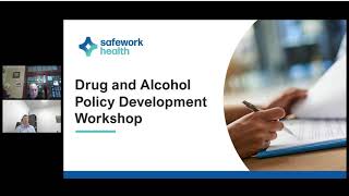 Webinar: Drug and Alcohol Policy Development Workshop I Safework Health