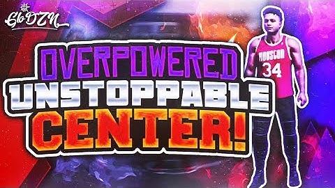 UNSTOPPABLE OVERPOWERED CENTER CANT BE STOPPED IN THE NEIGHBORHOOD!!! NEW OP BUILD? NBA 2K18