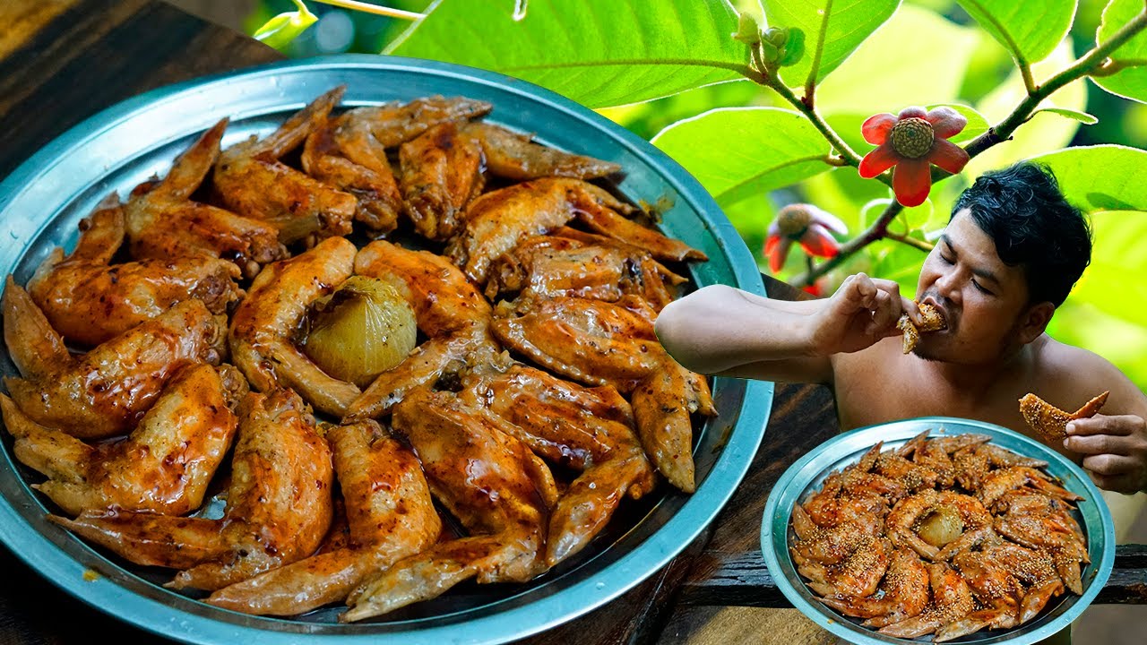 Braised Chicken Wings Recipe, Cooking Chicken Wing With Sugar Can Leaf