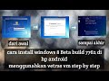 Cara install windows 8 beta build 7765 di android menggunakan vectras vm step by step