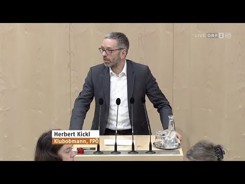 Herbert Kickl - Regierungserklärung Schwarz-Grün - 10.1.2020