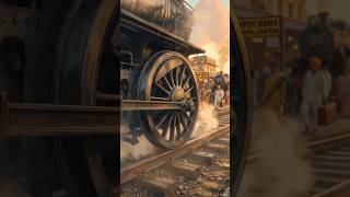 1970s Indian Railway Station ASMR 🚂 | Vintage Steam Engine
