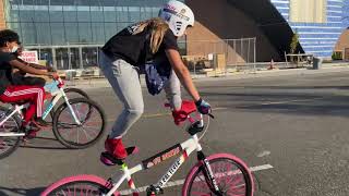 We surprise a 4 year old se bikes bmx rider