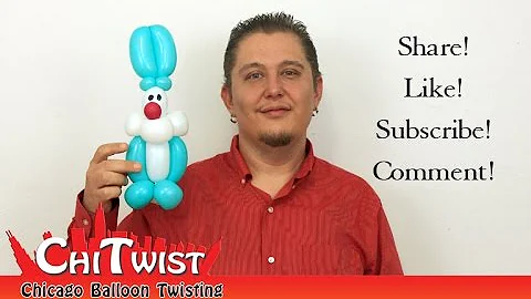 Easy Bunny Rabbit Balloon Animal Instructions