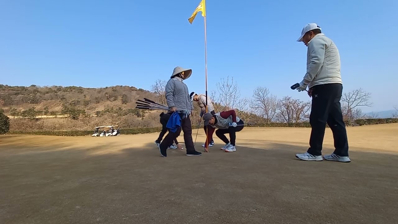 싱글도전/골프//2026/ 2/세번째⛳️ (Ep.04), 김해상록CC 친선도모 명랑 ㅎㅎ & 80대 목표 유쾌한 골프 ^^(전반전)