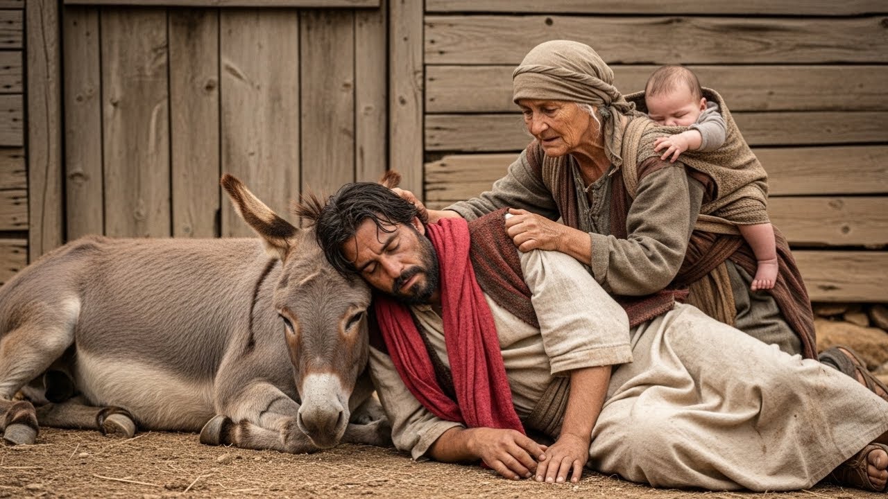 A viúva acordou cedo e encontrou um desconhecido à sua porta, sem saber que era Jesus!