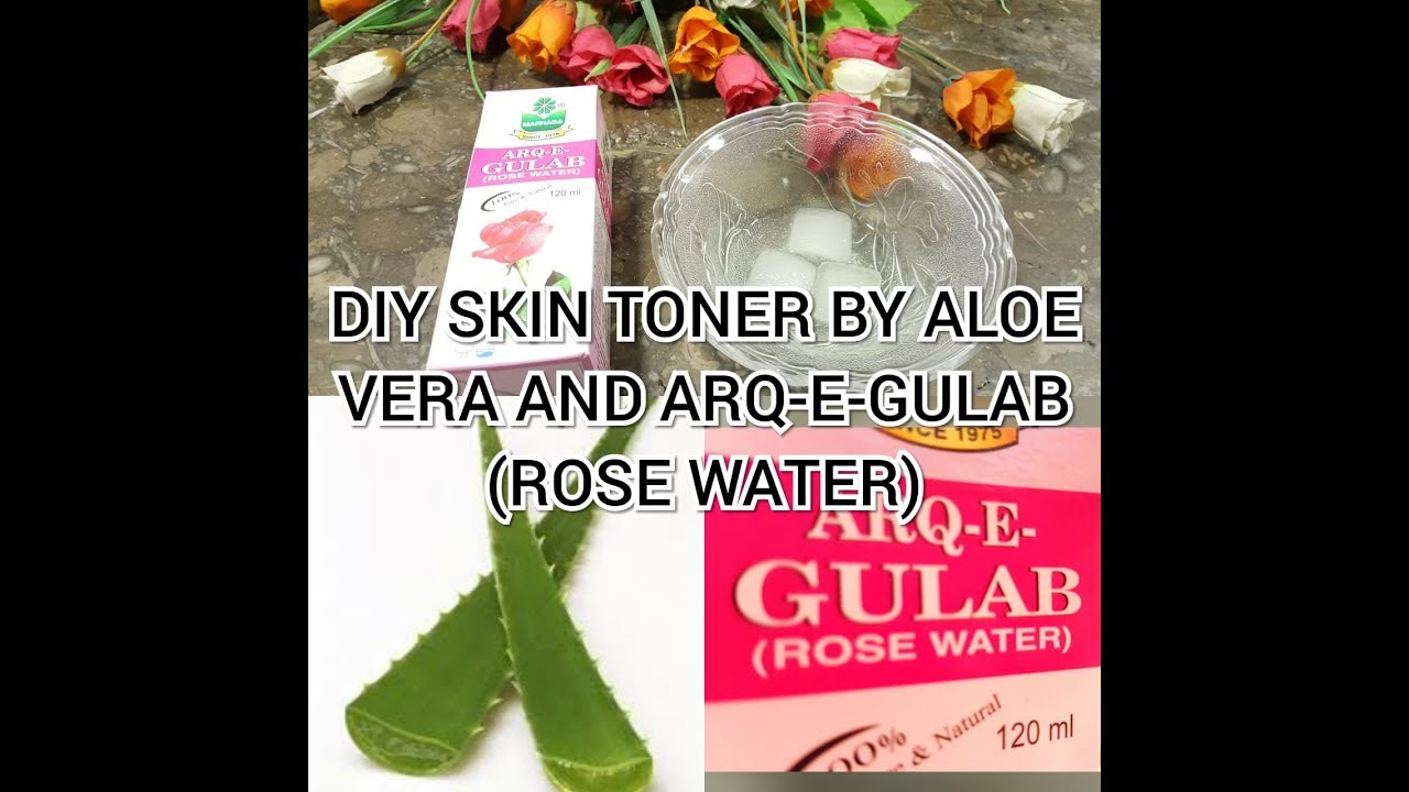 diy toner aloe vera