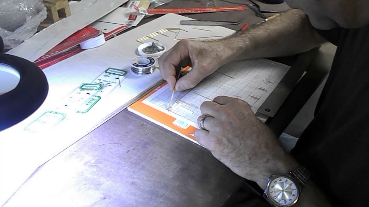 Oscale pipe railings from brass wire YouTube