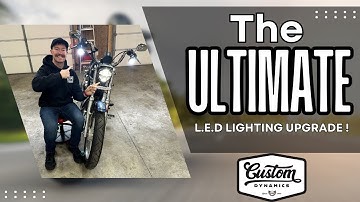 Upgrade your Harley Davidson! Custom Dynamics LED Lighting install Front & Rear DIY!