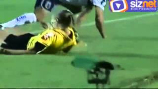 Brezilyada Bayan Hakemin Şansız Anları Kameraya Böyle Takıldı