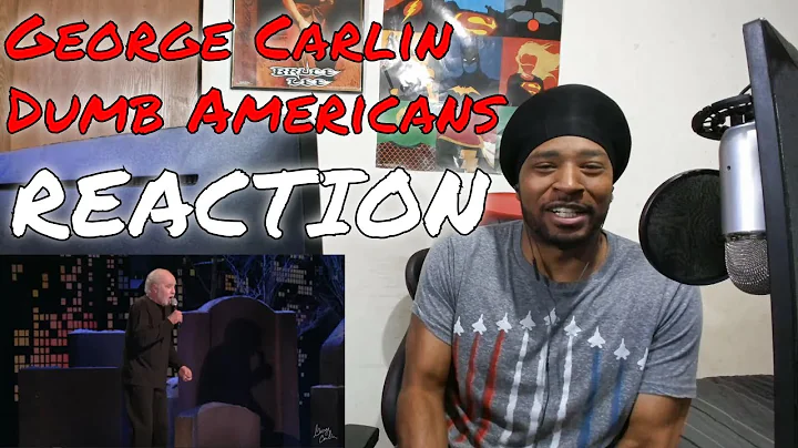 George Carlin - Dumb Americans REACTION | DaVinci ...