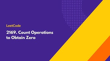 Count Operations to Obtain Zero - LeetCode 2169 - Java Solution