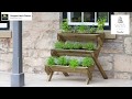 Stepped herb planter by zest outdoor living animated assembly guide