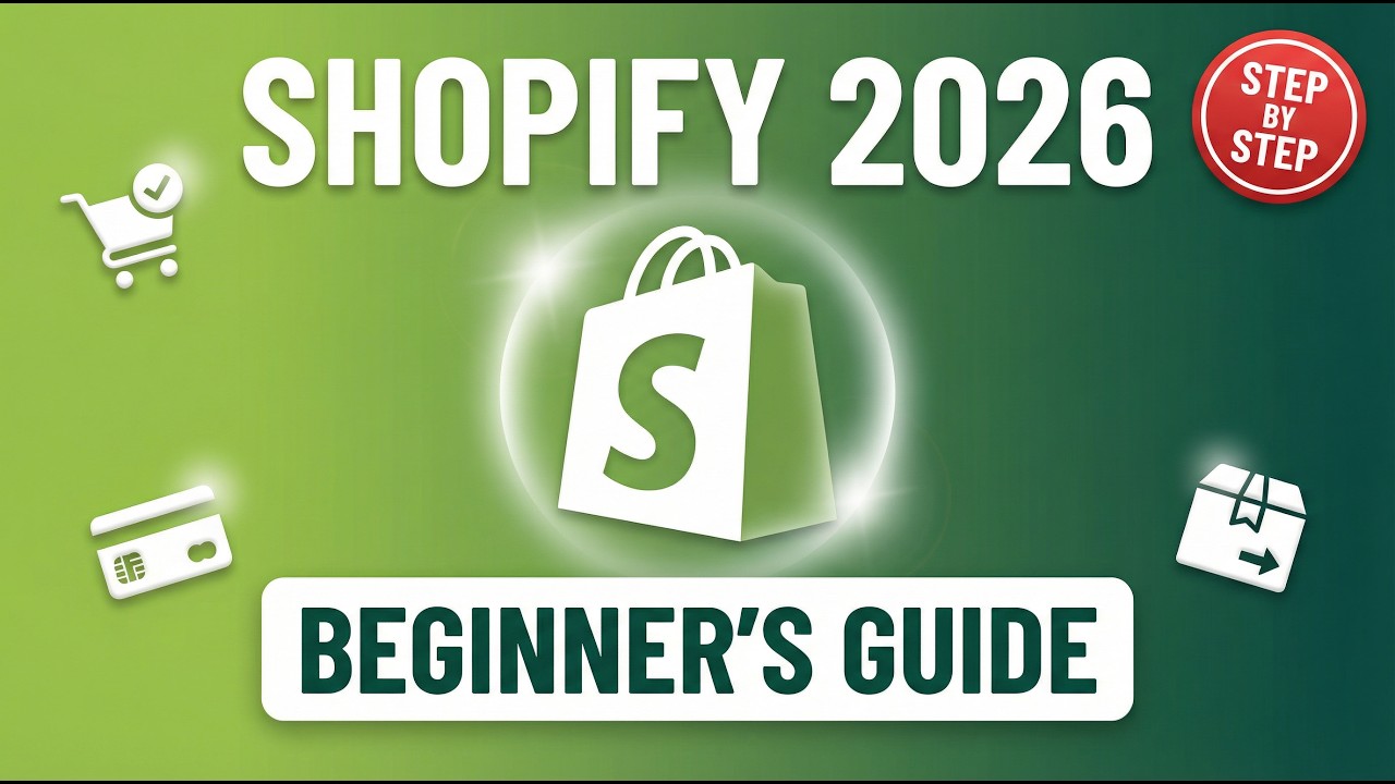 The ONLY Shopify Setup Guide You Need | From Zero to... - YouTube