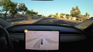 Tesla FSD 12.3.6 heads down the street and back by Phenix9 40 views 3 days ago 8 minutes, 59 seconds