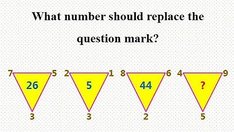 Missing number Puzzle #21
