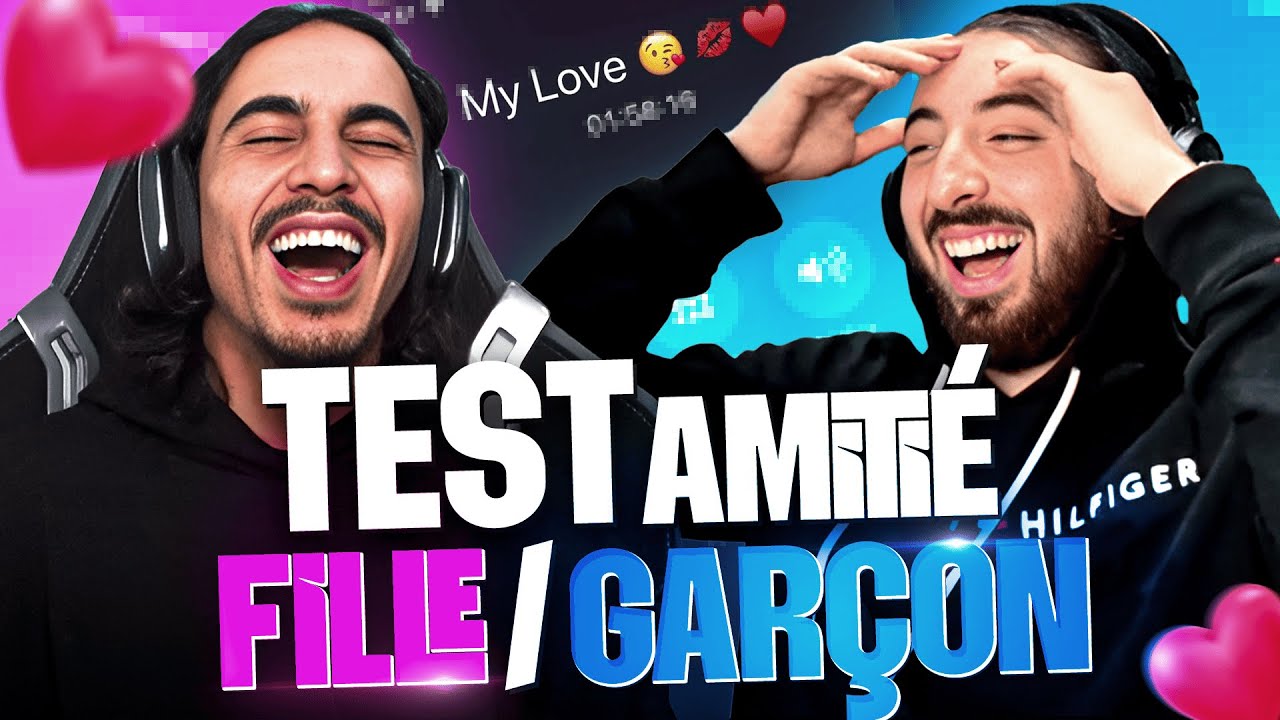 IL DÉRAPE COMPLÈTEMENT 😲 ! - TEST AMITIÉ FILLE/GARÇON 3 ♂️♀️ - YouTube