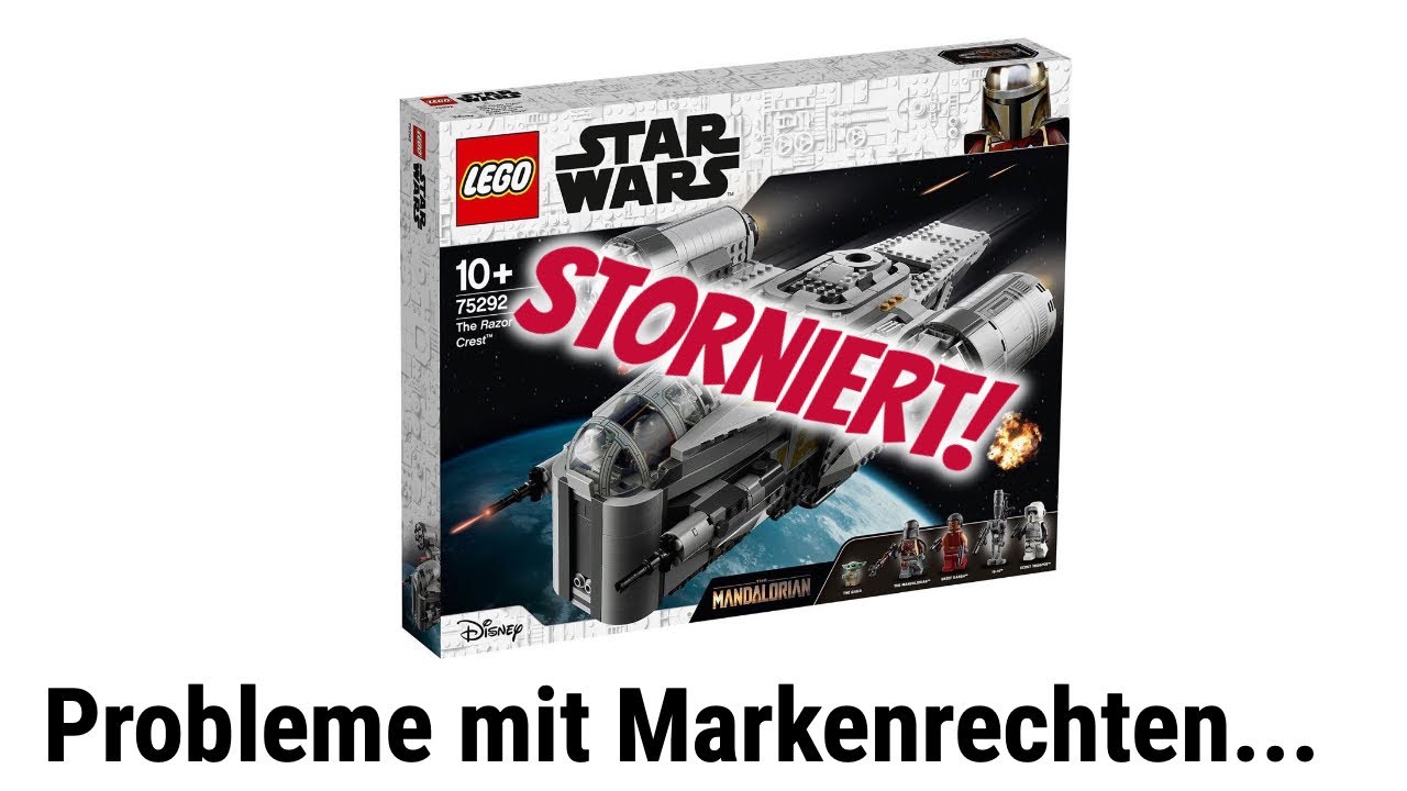 New Update Markenrecht: Wird die LEGO Star Wars Razor Crest nun auch nicht mehr verkauft?! 😕