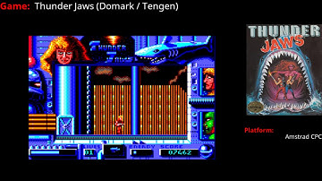 [Amstrad CPC] Thunder Jaws clear