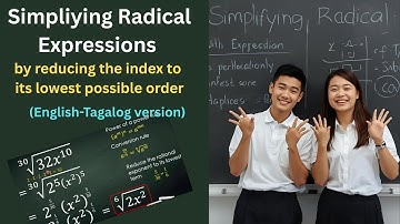 Simplifying Radical Expression by Reducing the index to its lowest possible order