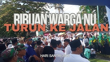RIBUAN WARGA NU TEGALDLIMO MENGIKUTI JALAN SEHAT SARUNGAN DALAM RANGKA HARI SANTRI NASIONAL 2025