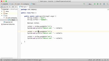 39.Java Tutorial - #39 - endsWith() Method