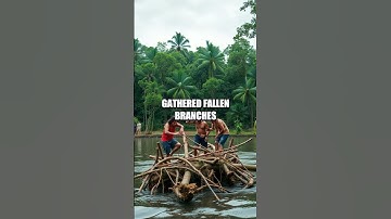 The Art of Crafting Lifesaving Rafts in the Wild