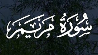 سورة مريم كاملة القارئ أحمد خضر Surah Maryam Ahmed Khedr