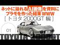 ネットに溢れるAI画像を資料にプラモを作った結果www｜その1【トヨタ2000GT 編】