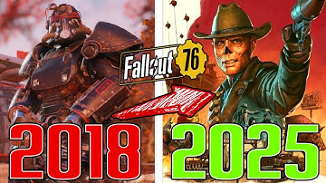 Fallout 76 In 2018 Vs Fallout 76 In 2025! What