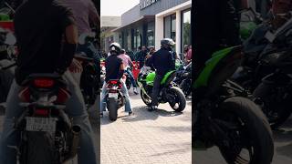 Kawasaki Zx6r Mehnat ❤️🔥.. #kawasaki #automobile #zx6r #rider ##viral #shortsfeed #shortsyoutube
