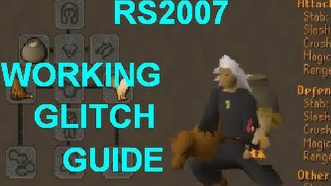 (WORKING)Runescape 2007 Glitch: Crab Walk/Sled Bug Abuse Guide/Tutorial - 2013 - How to