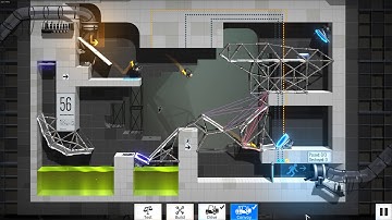 Bridge Constructor Portal Level 56