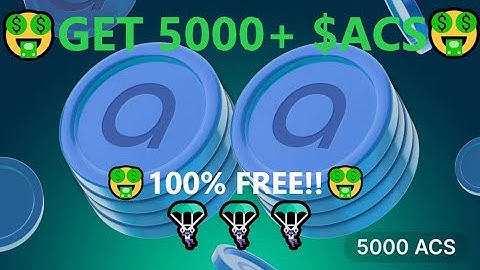 How to CLAIM 1000 ACS Airdrop! CoinGecko Rewards redemption with Candies