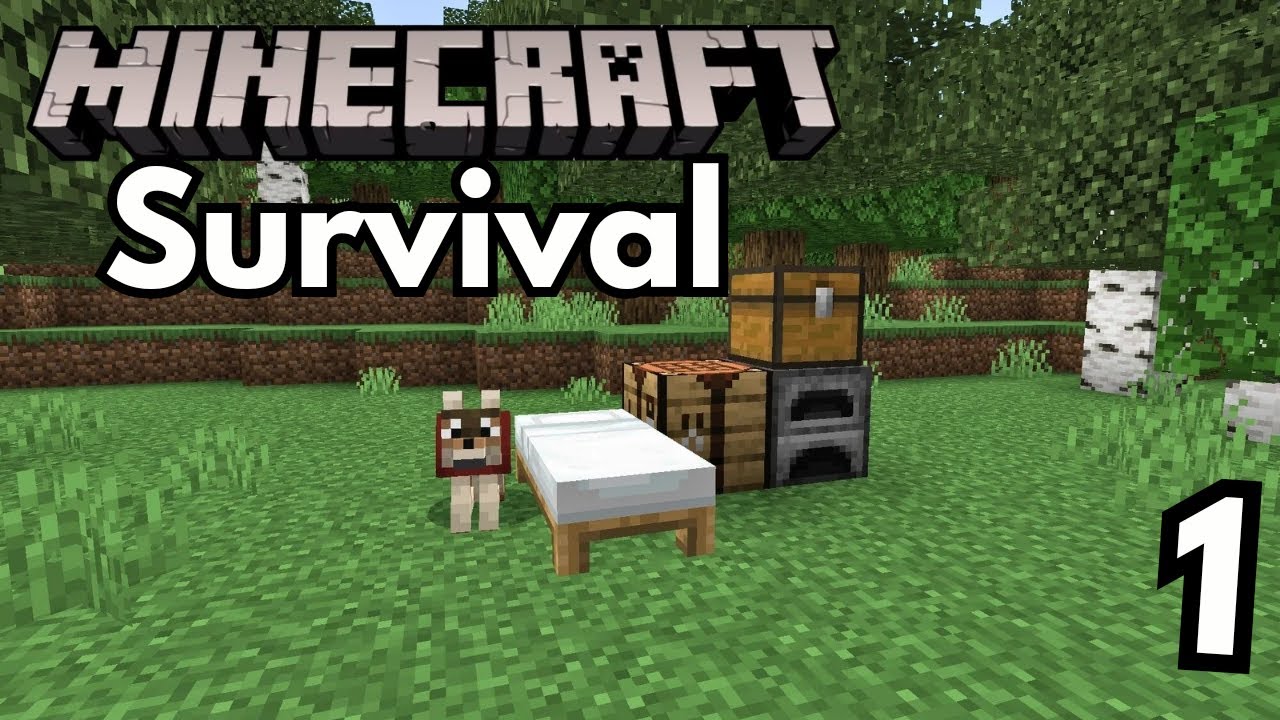 Humble Beginnings | Minecraft Survival Let's Play | Episode 1 | - YouTube