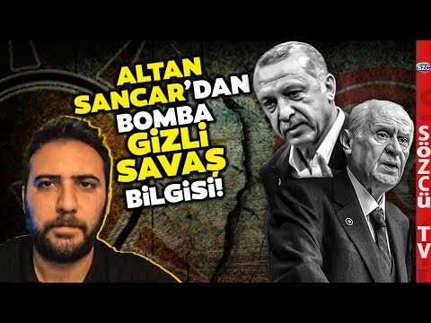 Erdoğan ve Bahçeli'nin Gizli Savaşı! Kılıçlar Çekilmiş! Altan Sancar Hepsini Anlattı