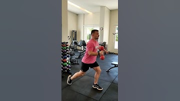 Afundo Reverso com Bíceps