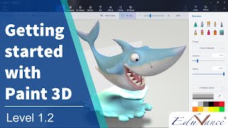 Level 1.2 The Paint 3D User Interface | 3D Modelling