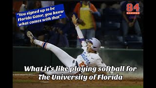 Kendra Falby on what it's like playing softball at The University of Florida