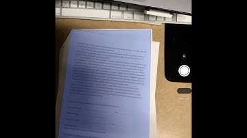 Use Notability to Scan a Multiple Page Document to PDF and submit to Canvas