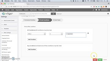 VGS Vtiger CRM - Xero Connector - Setting up workflows
