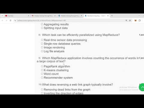 Big data |week 2 Nptel Assignment solutions 2024