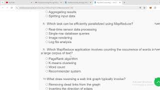 Big data |week 2 Nptel Assignment solutions 2024