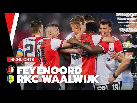 Zes goals en vijf Kuip-debutanten! | Highlights Feyenoord - RKC Waalwijk | Friendly 2021-2022
