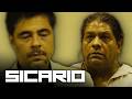 Oscar-Winner Benicio Del Toro Stars in Sicario | Alejandro's Interrogation Scene