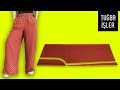 Very Easy Summer Palazzo Trousers Cutting and Sewing | Tuğba İşler