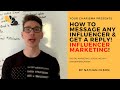 How to message any influencer  get a reply  your charisma